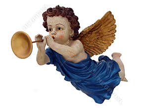 Little angel flying