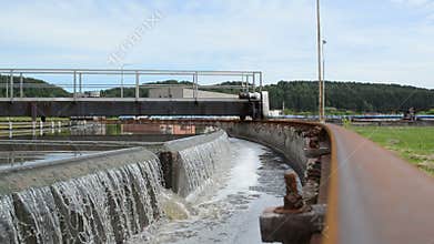 Sewage filtration water