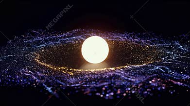 \"4K Disco Ball Magic: Vibrant Colors and Shimmering Light Reflections\"