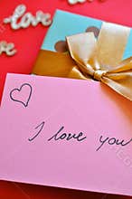 i love you gift card