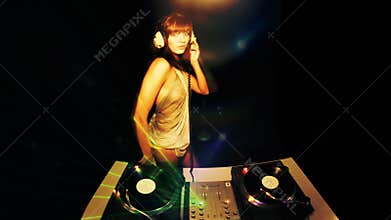 female DJ