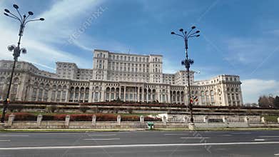 Palace Of The Parliament, Bucharest is capital city of Romania