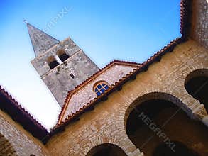 Church towards the sky