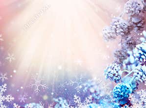 Christmas Snow Background