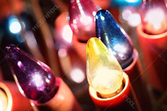 Christmas light bulbs