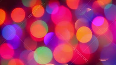 Defocused lights, motion background