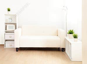 Sofa in the living room