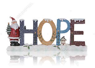 Hope Christmas Sign