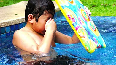Boy playing