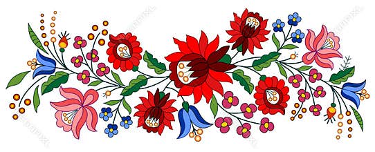 Traditional Hungarian Motif