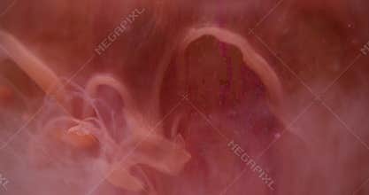 Sparkling paint water blur abstract background