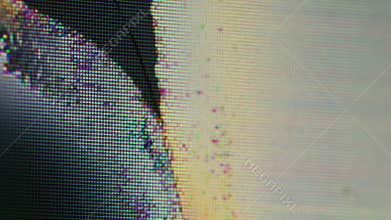 Pixel damage shattered screen crash blur glitch