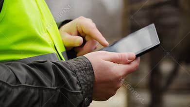 Building Inspector with tablet PC