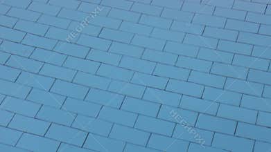 Light blue tiles pool bottom rotating clockwise in marsa alam