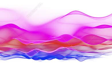 Abstract soft wave background