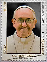 Jorge Mario Bergoglio, habemus papam, 1 March 2013