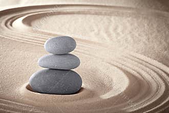 Spa zen meditation stones background