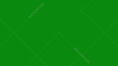 Blood Stain Animation Green Background