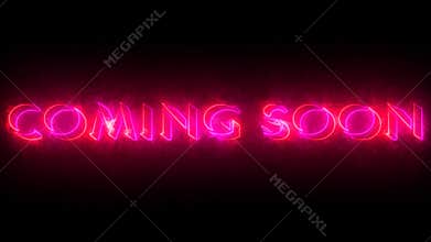 Movie Trailer Coming Soon Text Reveal.
