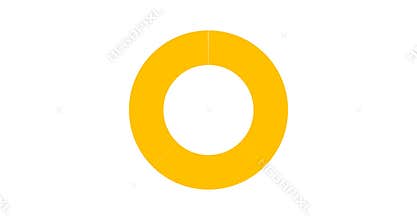 Circular dial transition. Cool Loop motion graphics