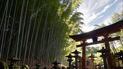 Serene Eastern Garden