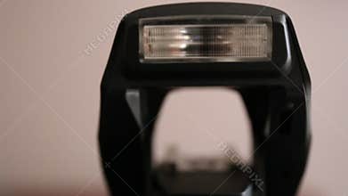 Activating flash light