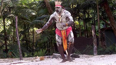 Aboriginal culture show in Queensland Australia