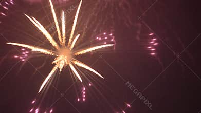 Fireworks Looped Video