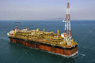 Oil & Gas offshore FPSO Oil Rig