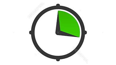 Animated clock