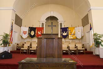 Church podium