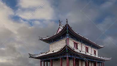 Fortifications of Xian (Sian, Xi'an) an ancient capital of China
