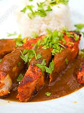 Indian - thai chicken food
