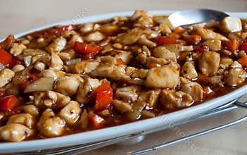 Chinese sweet and sour dish
