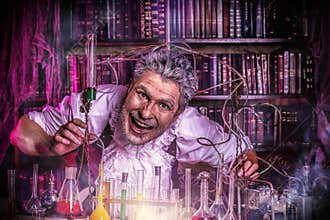 Frightening scientist