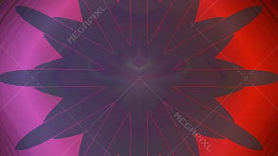 Abstract digital art with vibrant colors and geometric shapes