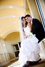Wedding newlywed couple love