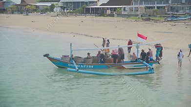 Badung, Bali, Indonesia - April 21, 2026: Balinese Fishermen