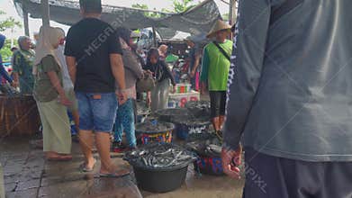 Badung, Bali, Indonesia - April 21, 2026: Balinese Fishermen