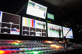 Television Broadcast Room