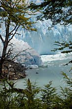 The Perito Moreno Glacier in Patagonia, Argentina.