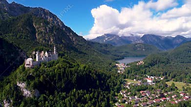 Neuschwanstein Castle Bavarian Alps Germany