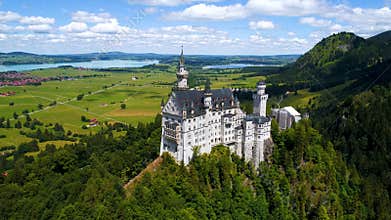 Neuschwanstein Castle Bavarian Alps Germany