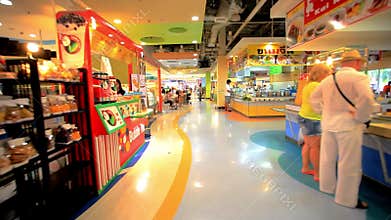 KOH SAMUI, THAILAND 19 JULY 2014 Market grocery in