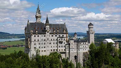 Neuschwanstein Castle Bavarian Alps Germany