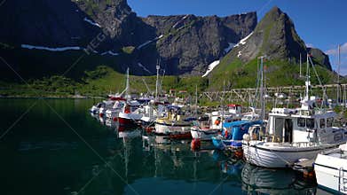 Lofoten archipelago islands