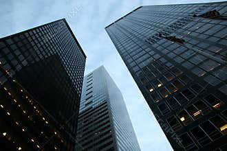 Skyscrapers at Financial District