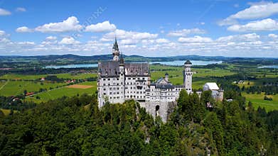 Neuschwanstein Castle Bavarian Alps Germany
