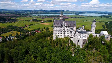 Neuschwanstein Castle Bavarian Alps Germany