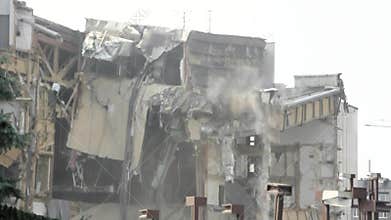 Demolition of building